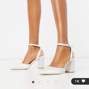 Asos BeMine Satin Heels